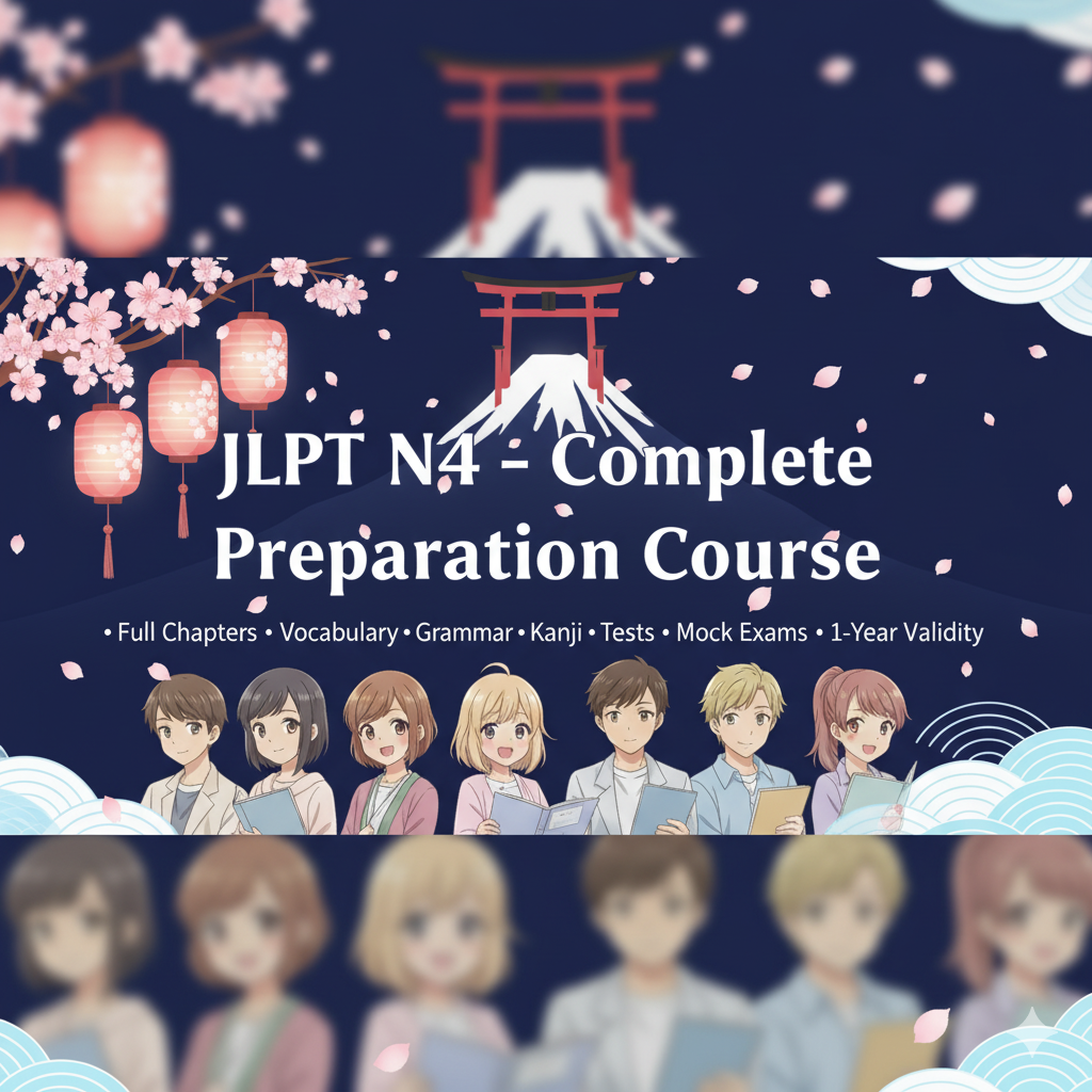 JLPT N4 Complete preparation