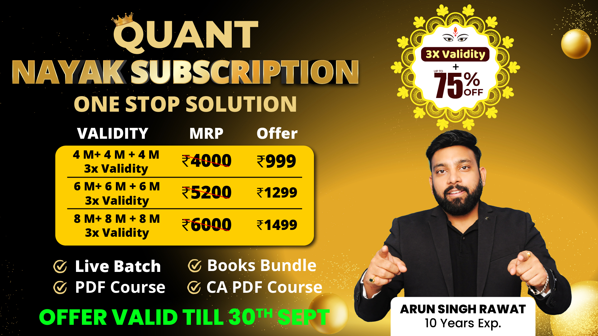 Quant Nayak Subscriptions For All Banking & Insurance Exam