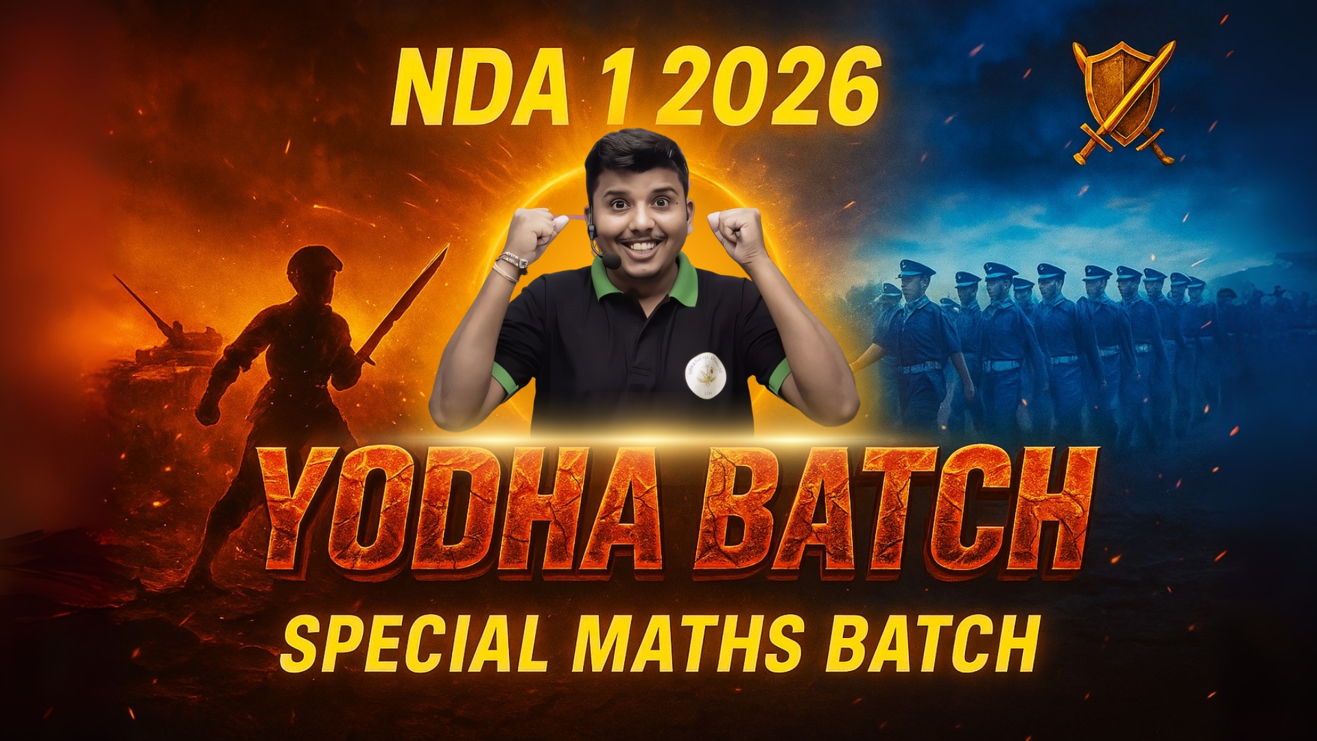 Yodha 2.0 Batch (Only Maths) For NDA 1 2026