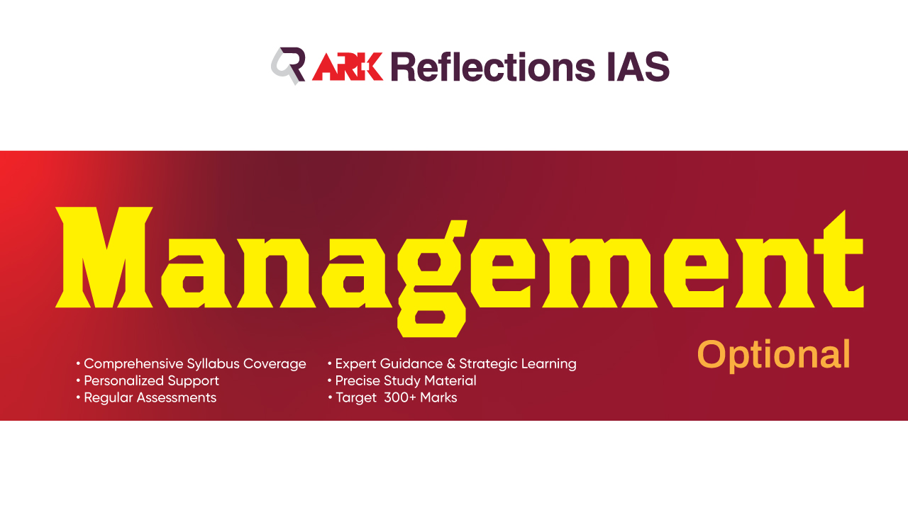 Management Optional – UPSC Comprehensive Course 