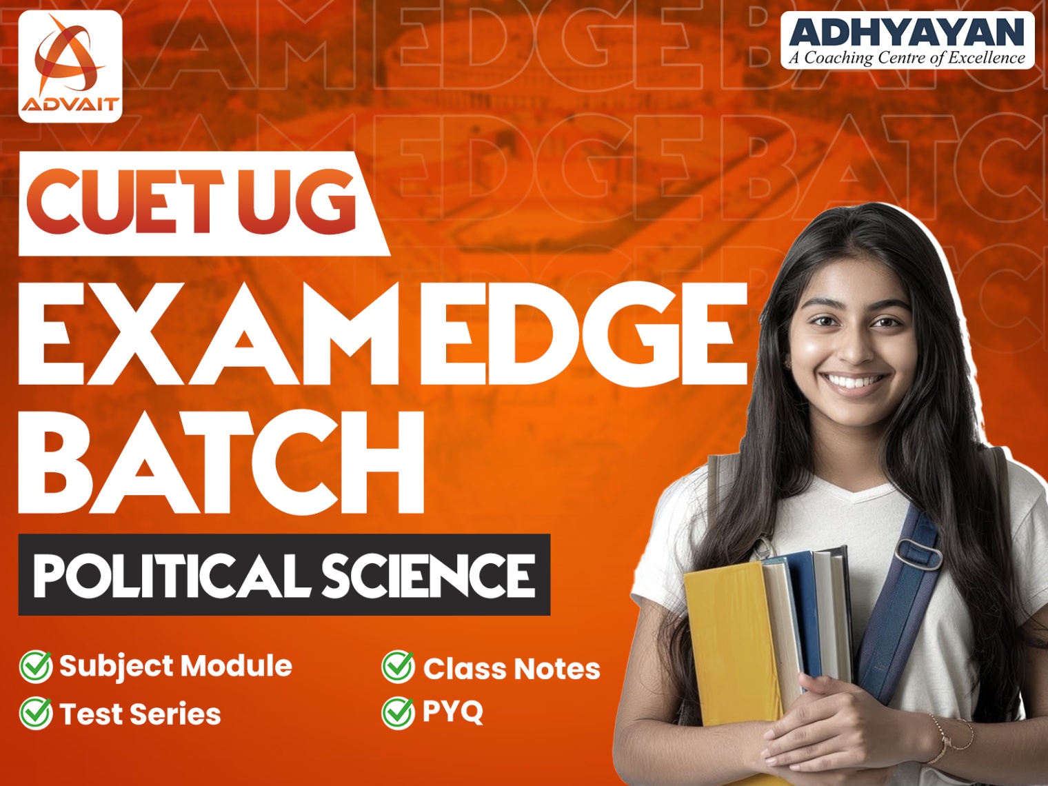 CUET UG (Political Science) Exam Edge Batch