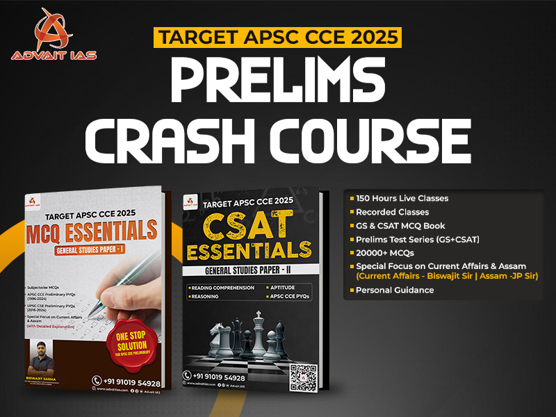 APSC Prelims Crash Course 2025