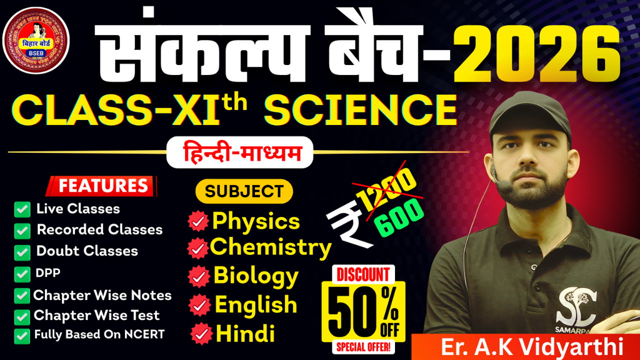 CLASS-11  (हिन्दी माध्यम) 