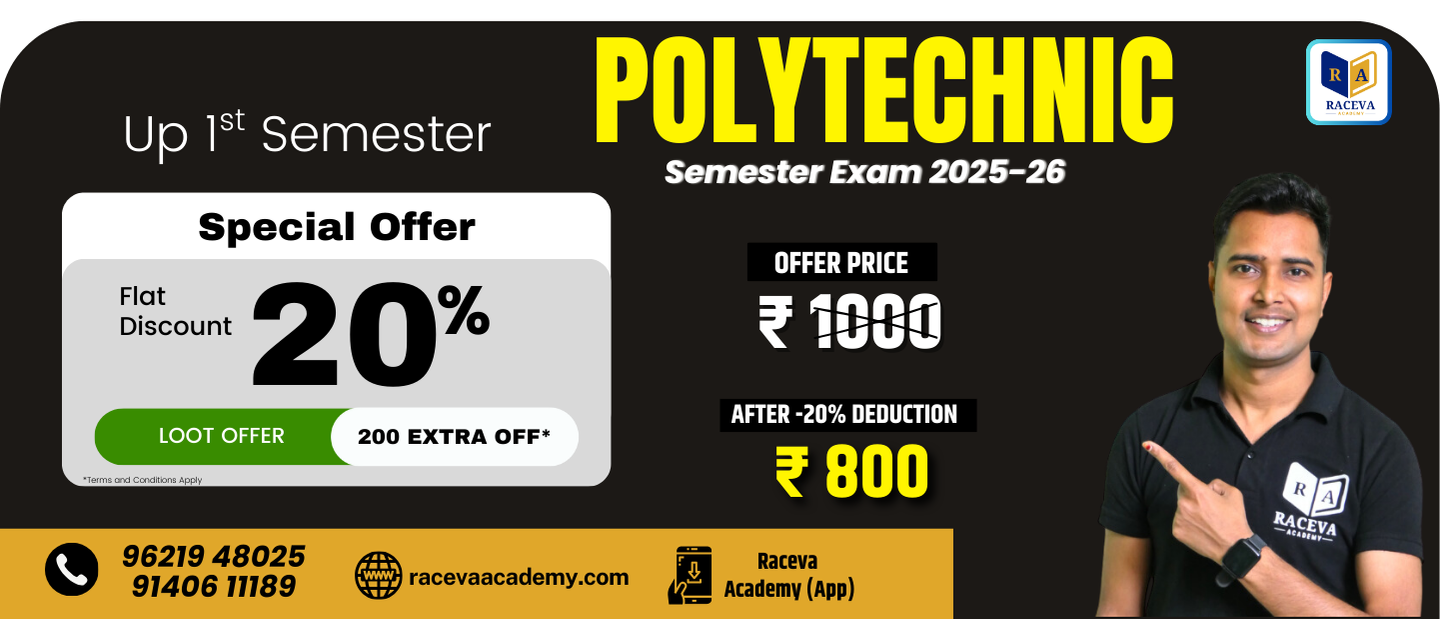 UP POLYTECHNIC 1st SEMESTER Batch 2025-26 [FULL COURSE]