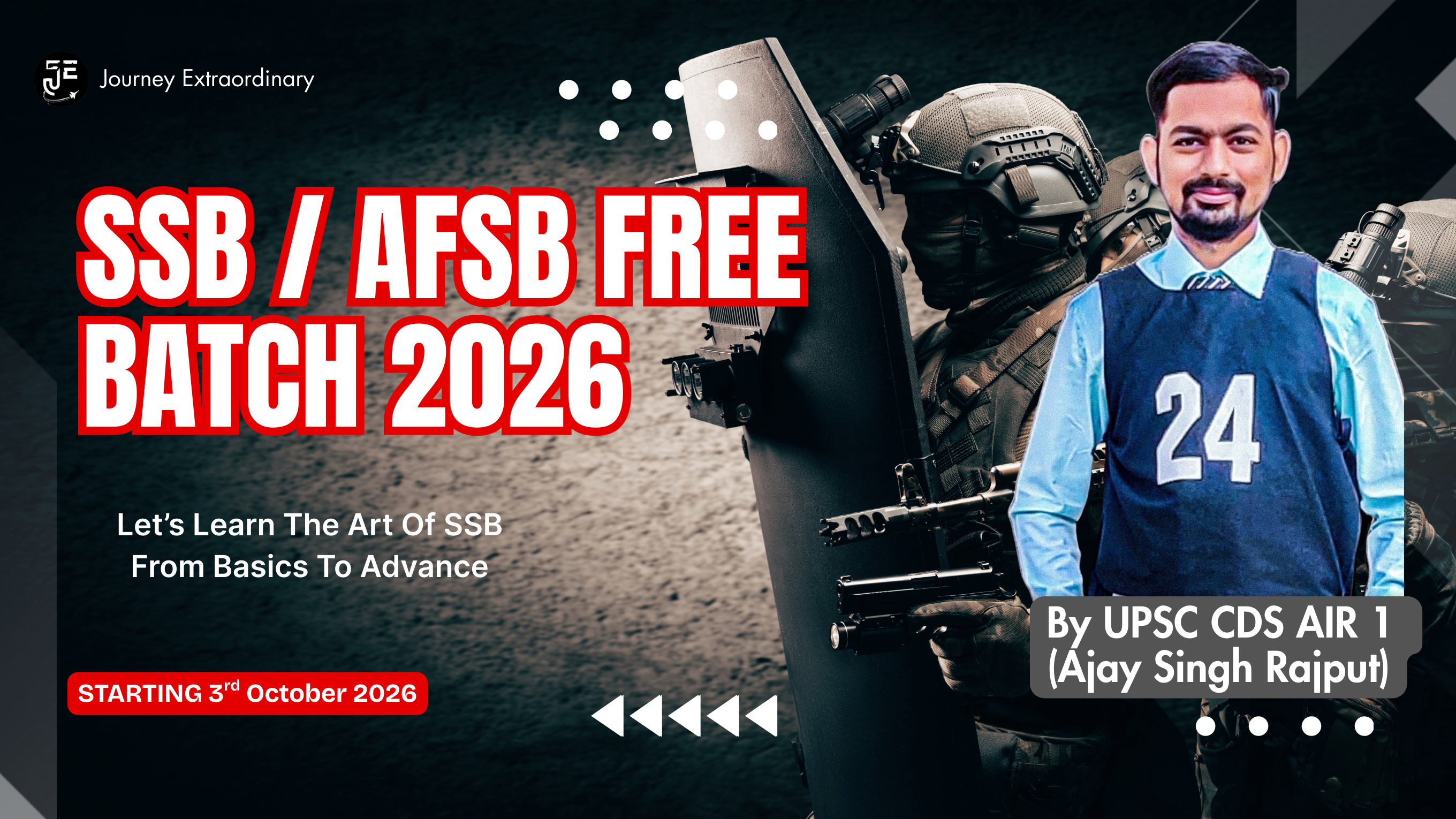 Panthers SSB / AFSB Free Batch 2026