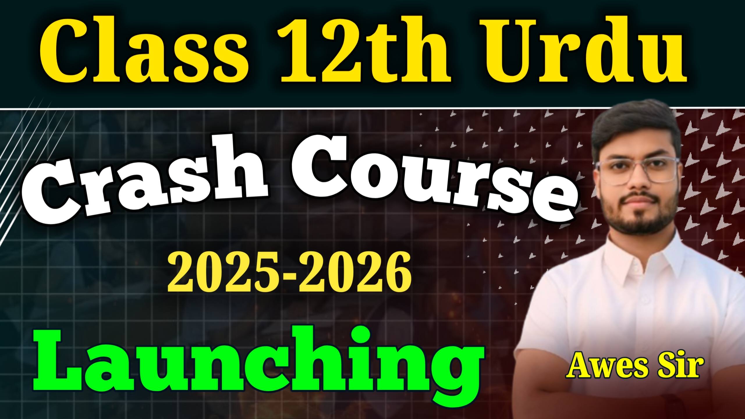 12TH URDU CRASH COURSE 2026 EXAM | आख़री सफ़र  