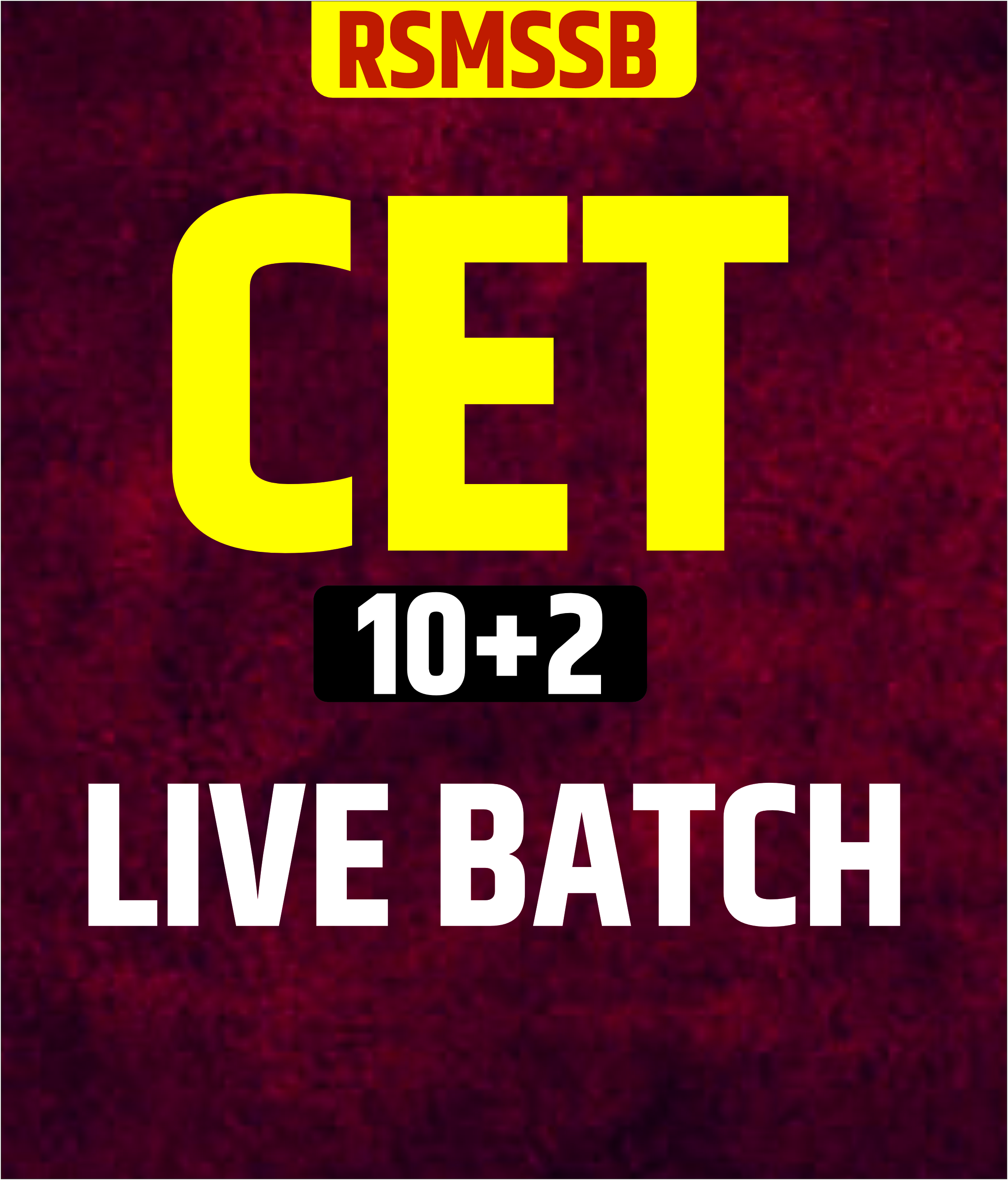 CET 10+2  (Live Batch 2026)