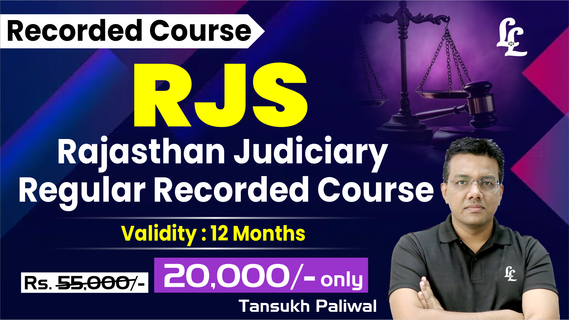 Rajasthan Judiciary (RJS) Regular Recorded Course