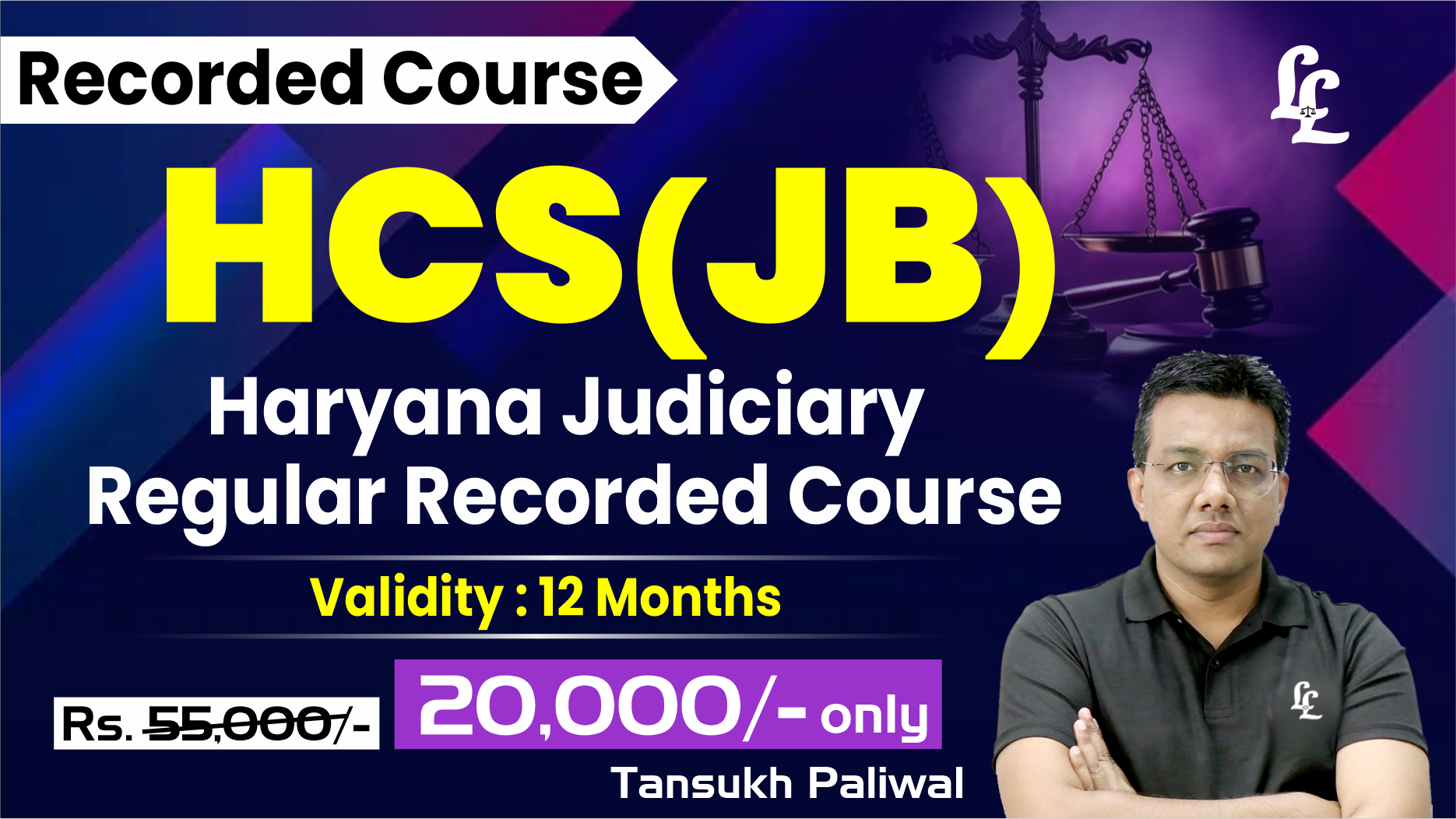 Haryana Judiciary (HCS(JB)) Regular Recorded Course