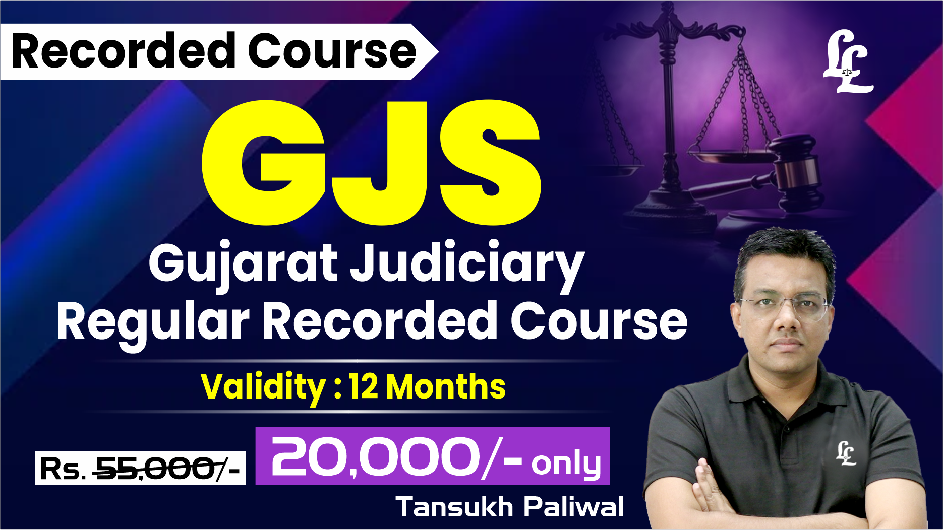 Gujarat Judiciary (GJS) Regular Recorded Course
