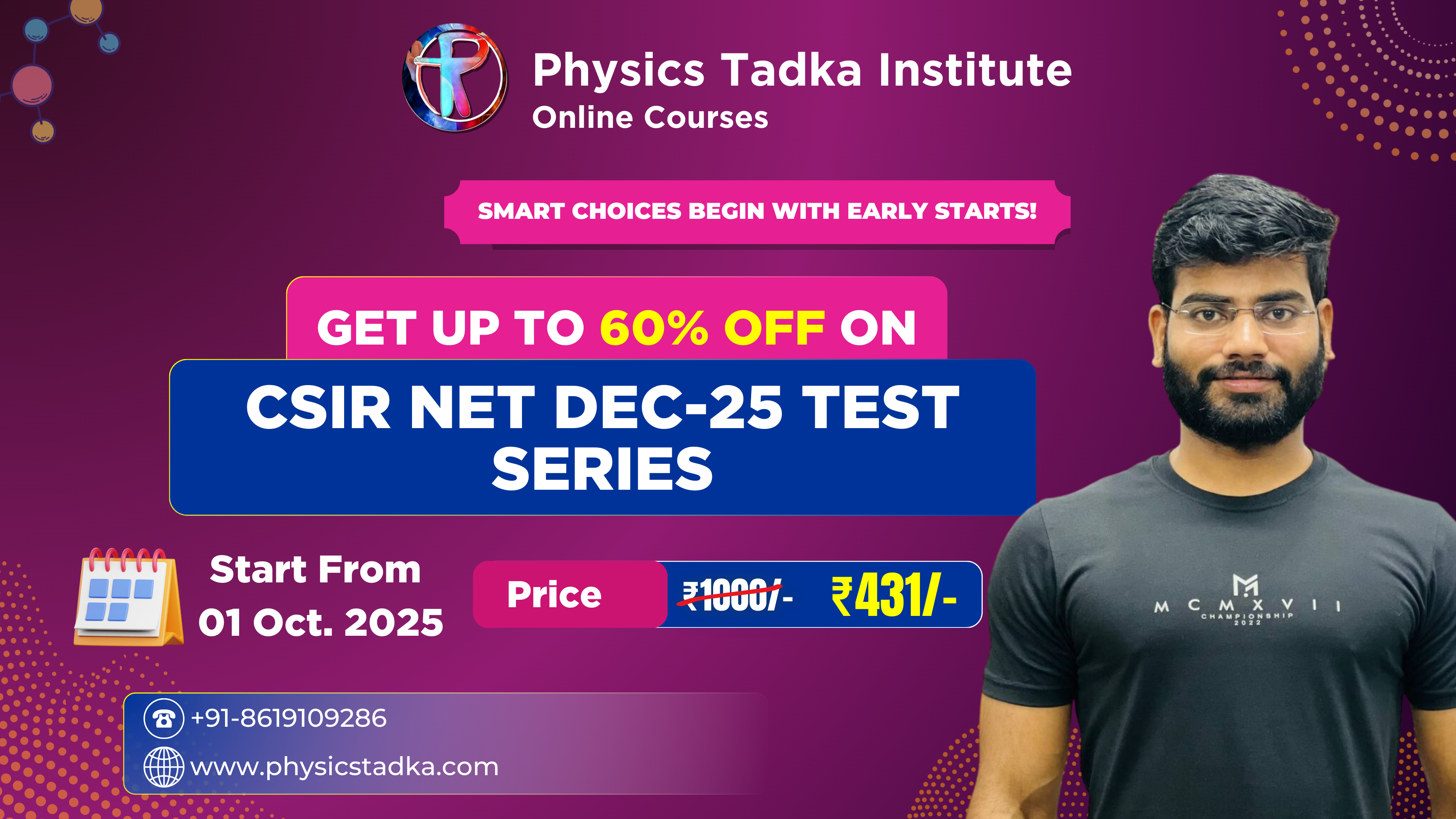 CSIR NET DEC 2025 TEST SERIES