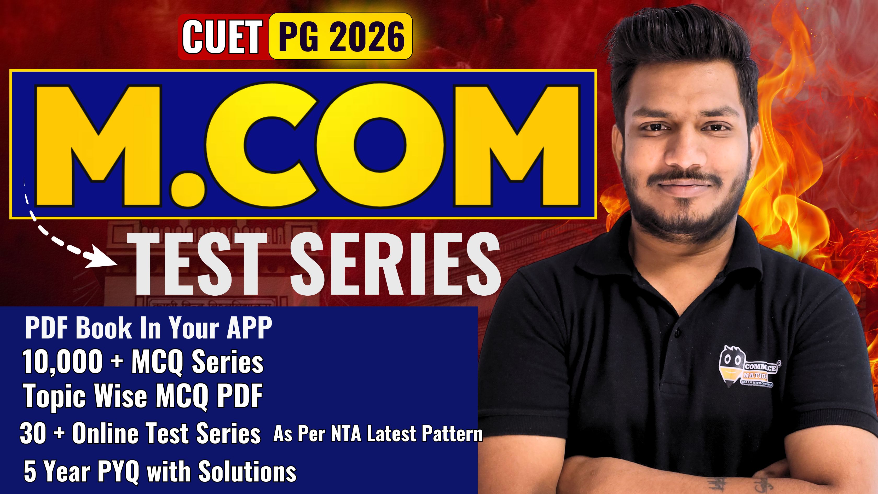 CUET PG MCOM TEST SERIES 2026