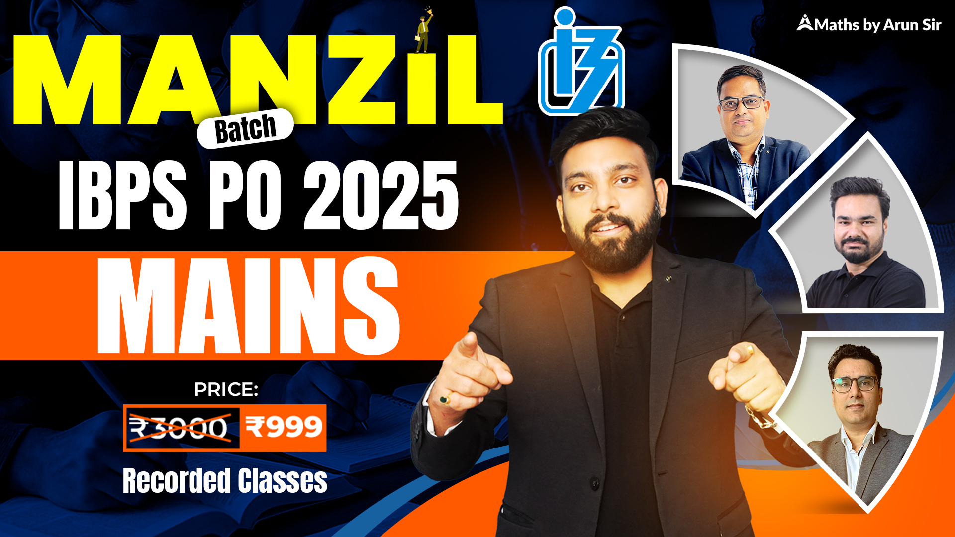 🚀 IBPS PO Mains – MANZIL Batch 2025