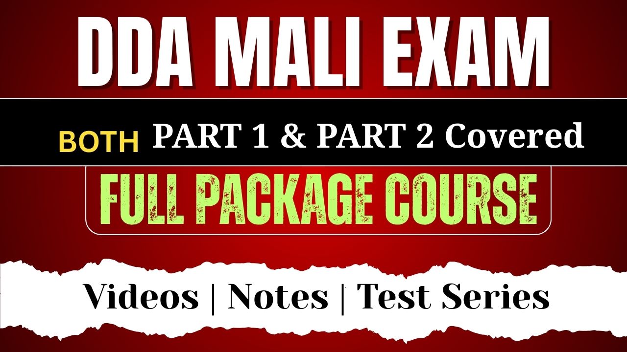 DDA Mali Full Package