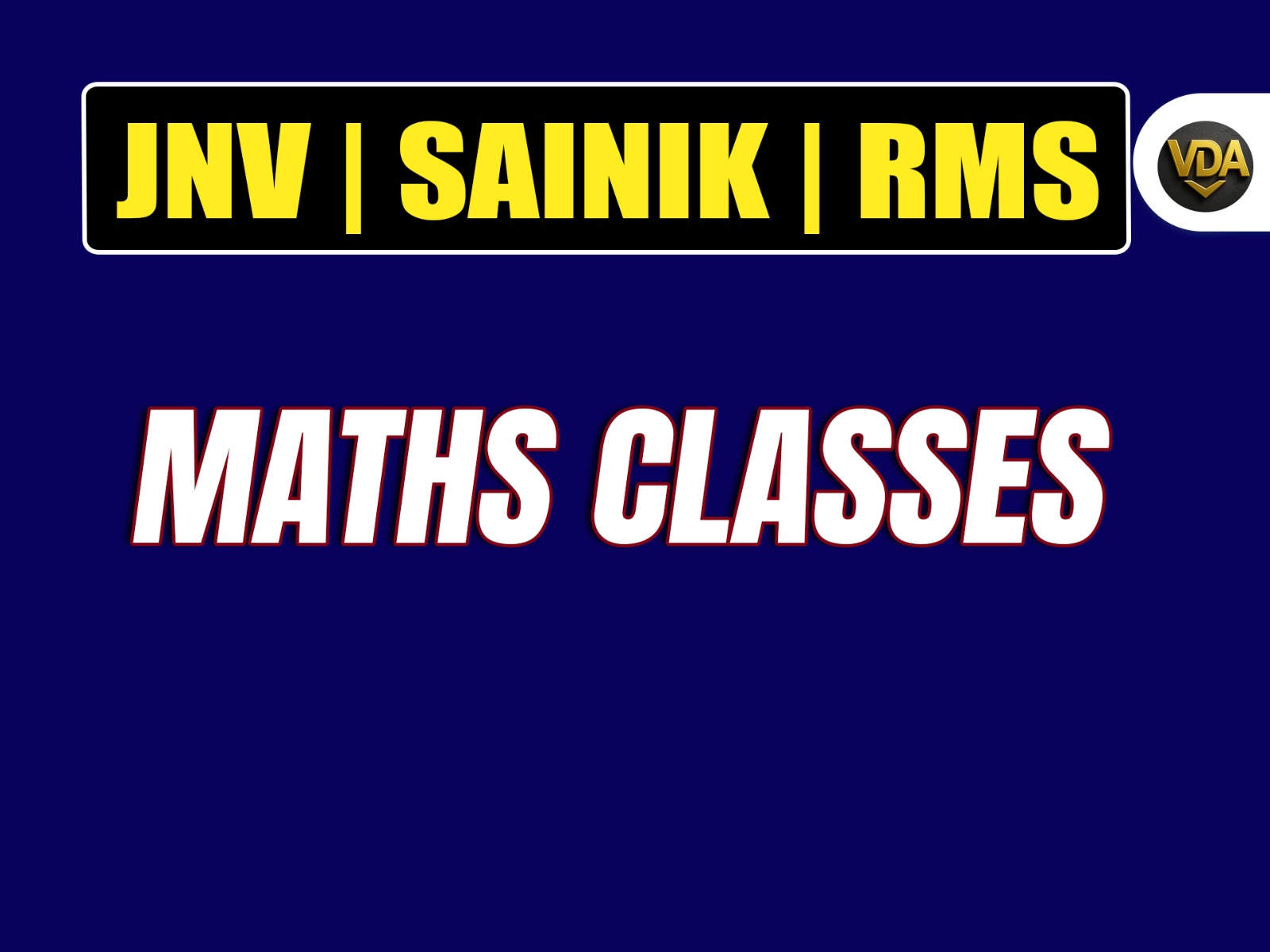 Maths Score Booster Classes