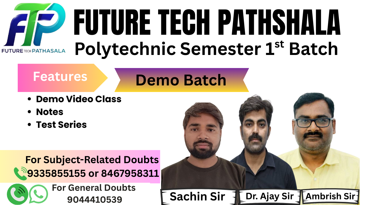Demo polytechnic Semester 1 Course