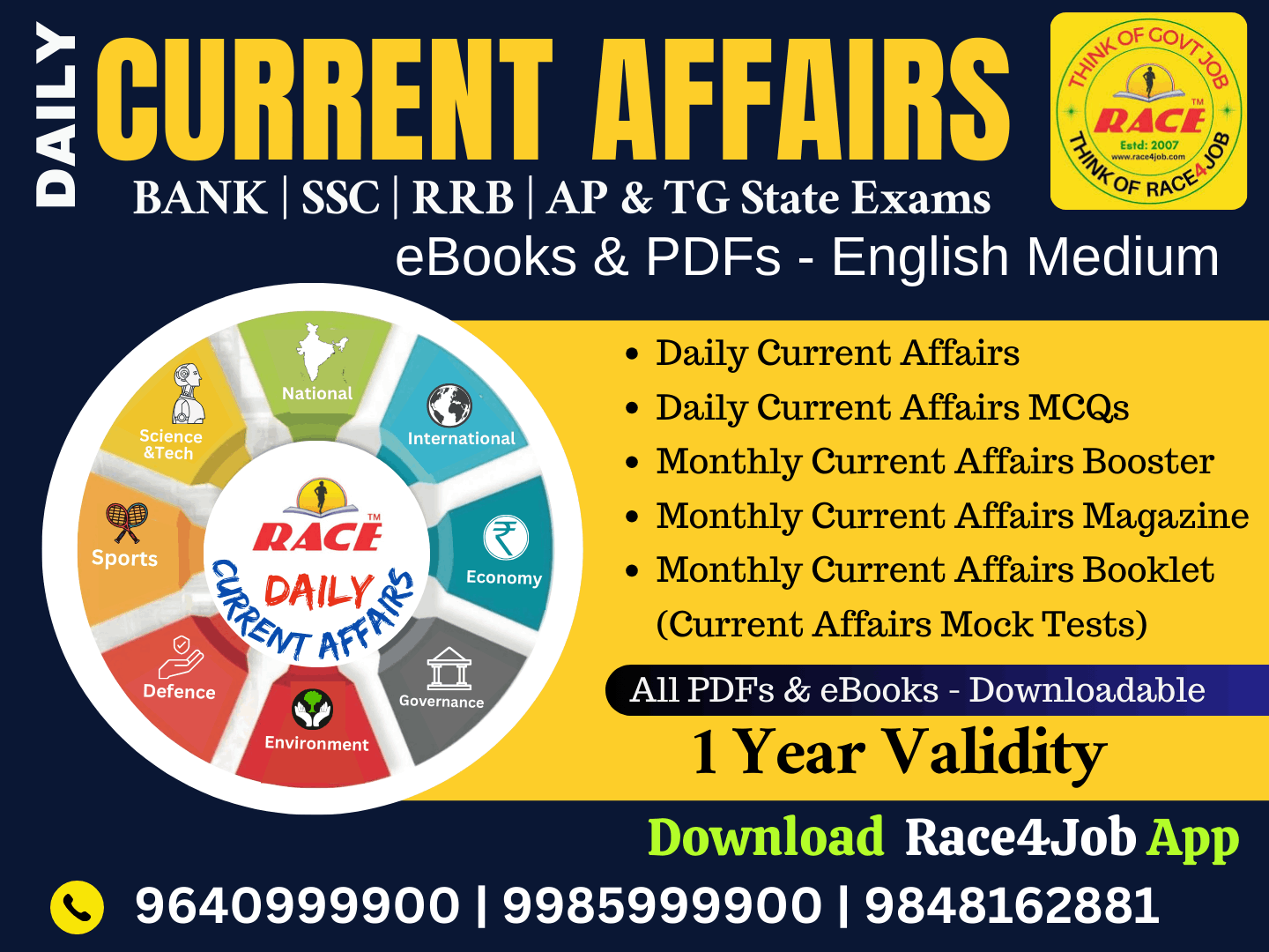 Daily Current Affairs Booster for All Competitive Exams (English Medium)