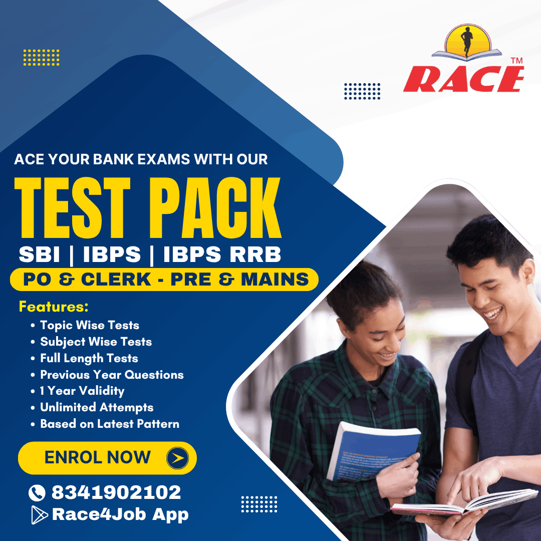 Bank Test Pack – SBI | IBPS | RRB PO & Clerk (Prelims + Mains)
