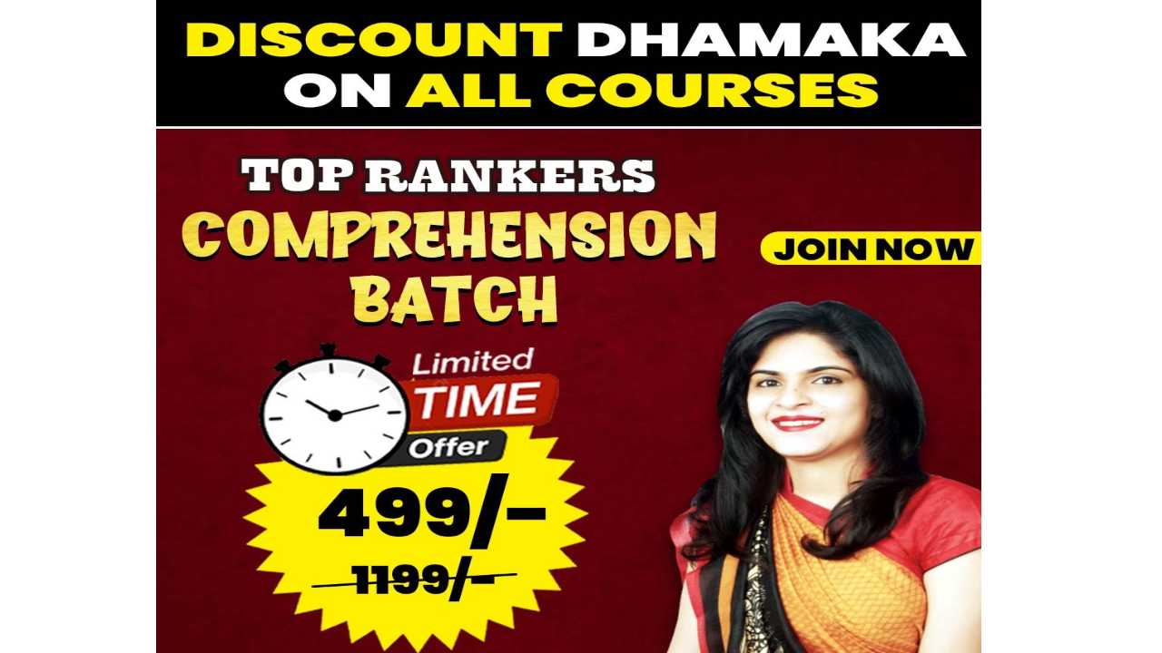 TOP RANKERS COMPREHENSION BATCH 