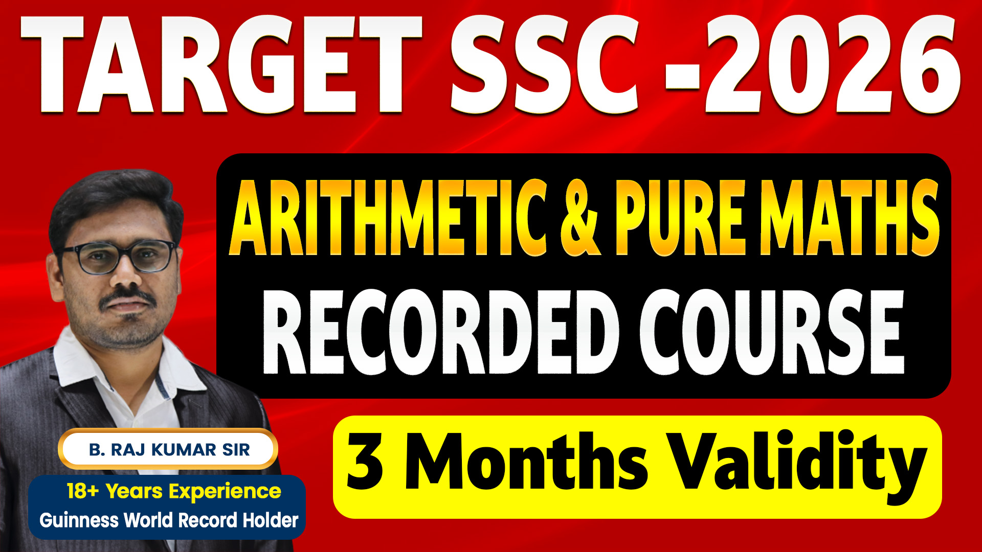 MATHS FULL COURSE RECORDED - 2026