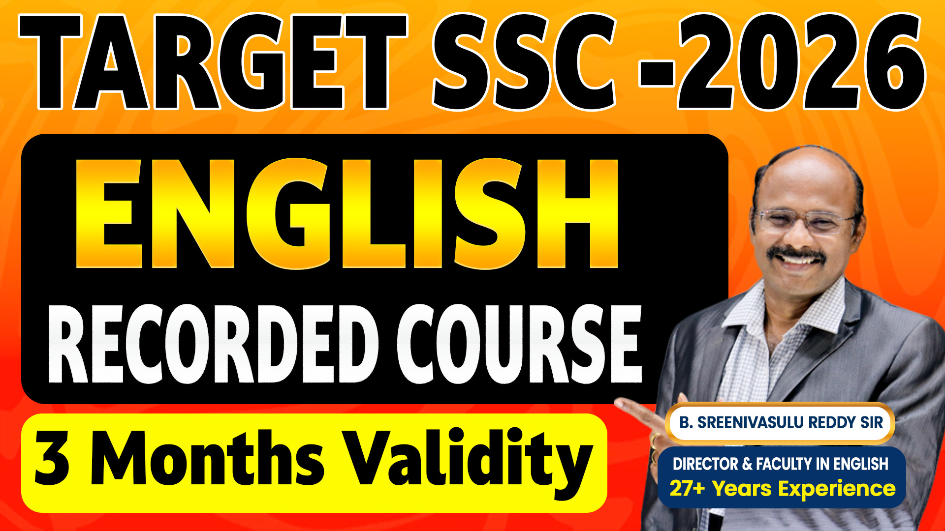 ENGLISH   RECORDED BATCH - 2026