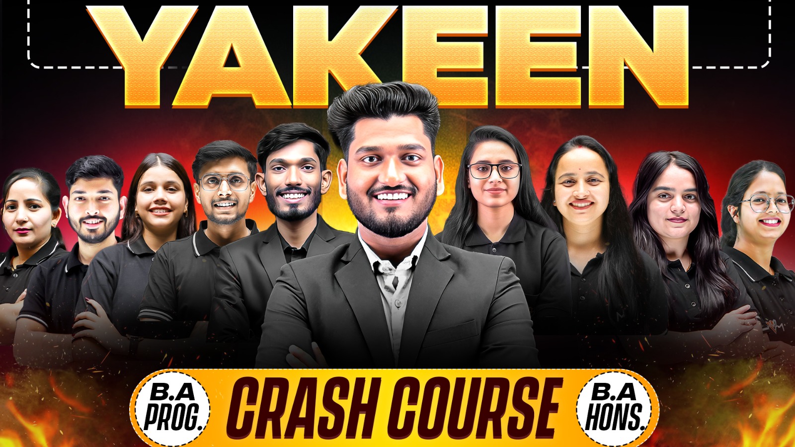 YAKEEN BATCH - Crash Course B.A Prog./Hons. (1st Year)