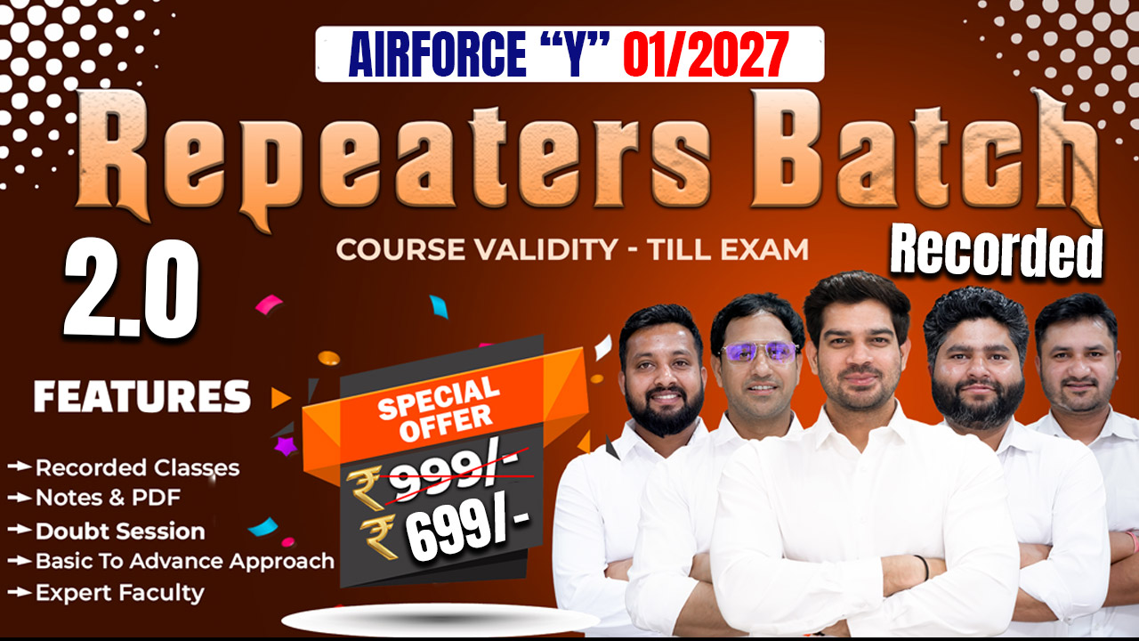 Repeater's 2.0 Batch (Airforce - 01/2027) Y Group Recorded Batch