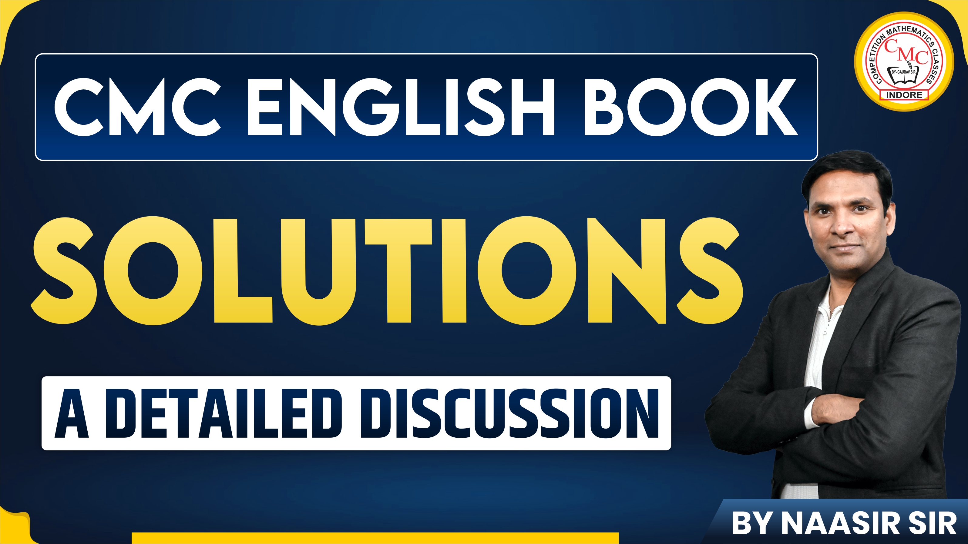 CMC ENGLISH BOOK SOLUTION BY NAASIR SIR