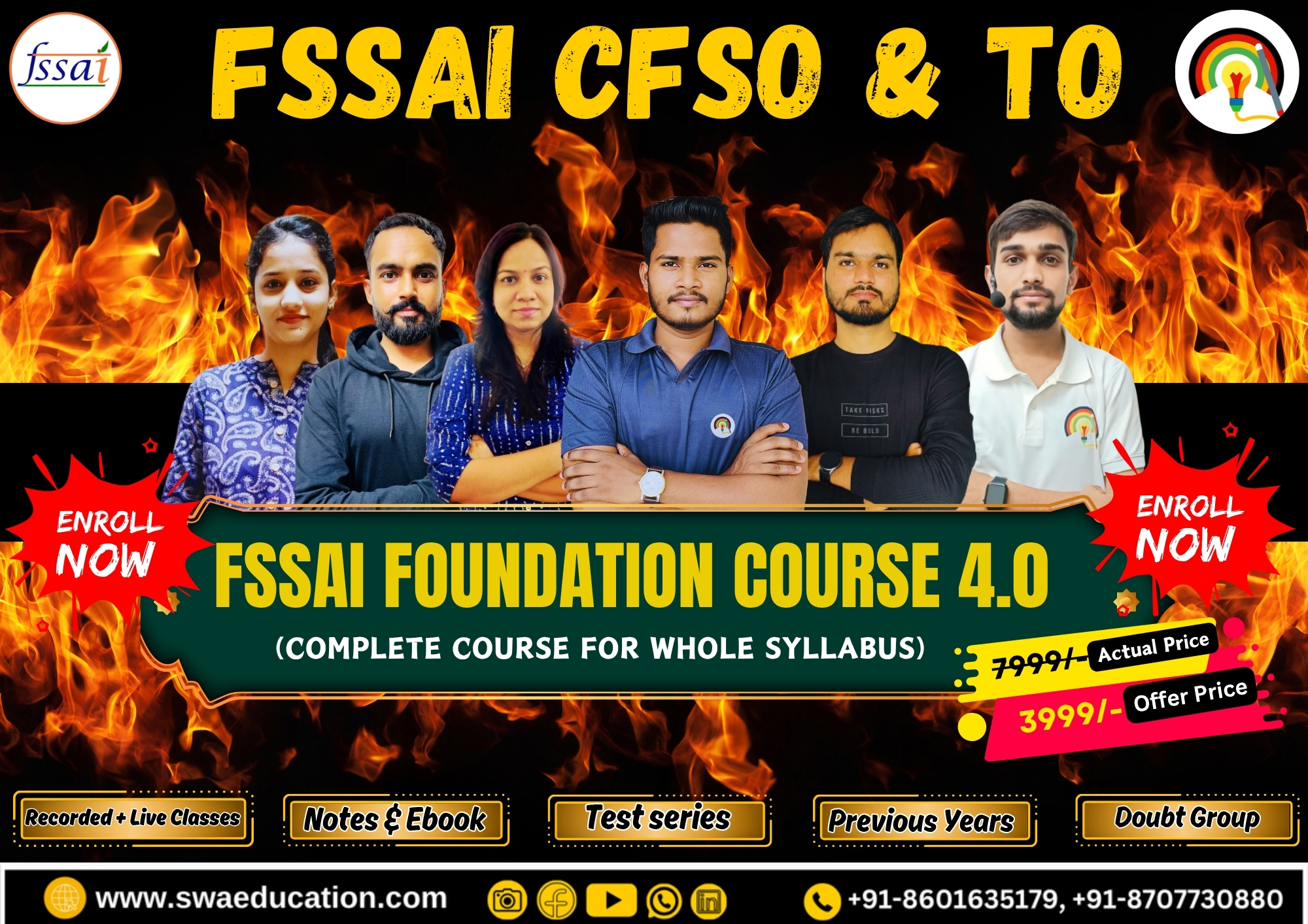 FSSAI CFSO & TO FOUNDATION COURSE 2026