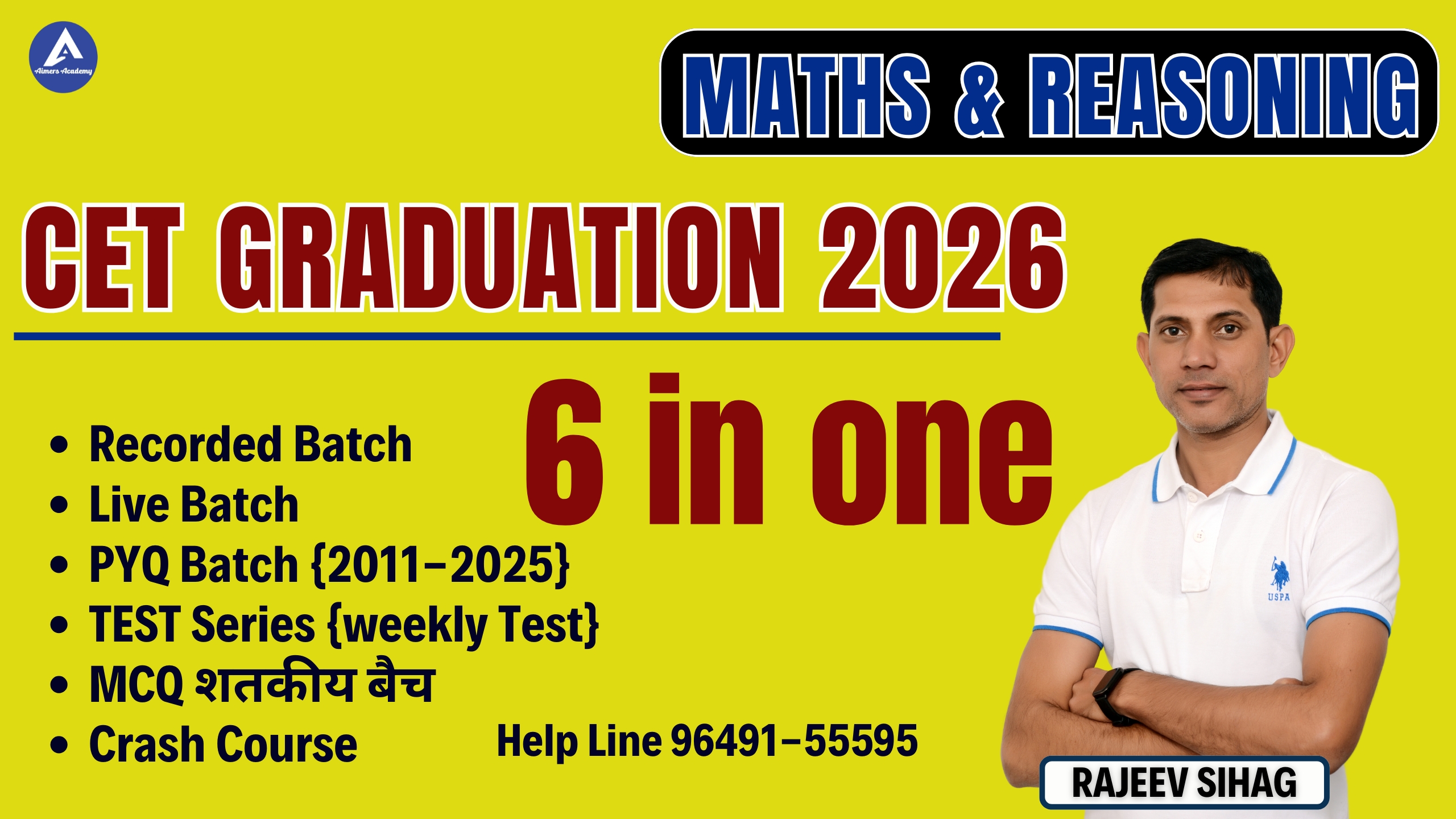 CET Graduation- 2026 (Math & Reasoning) 
