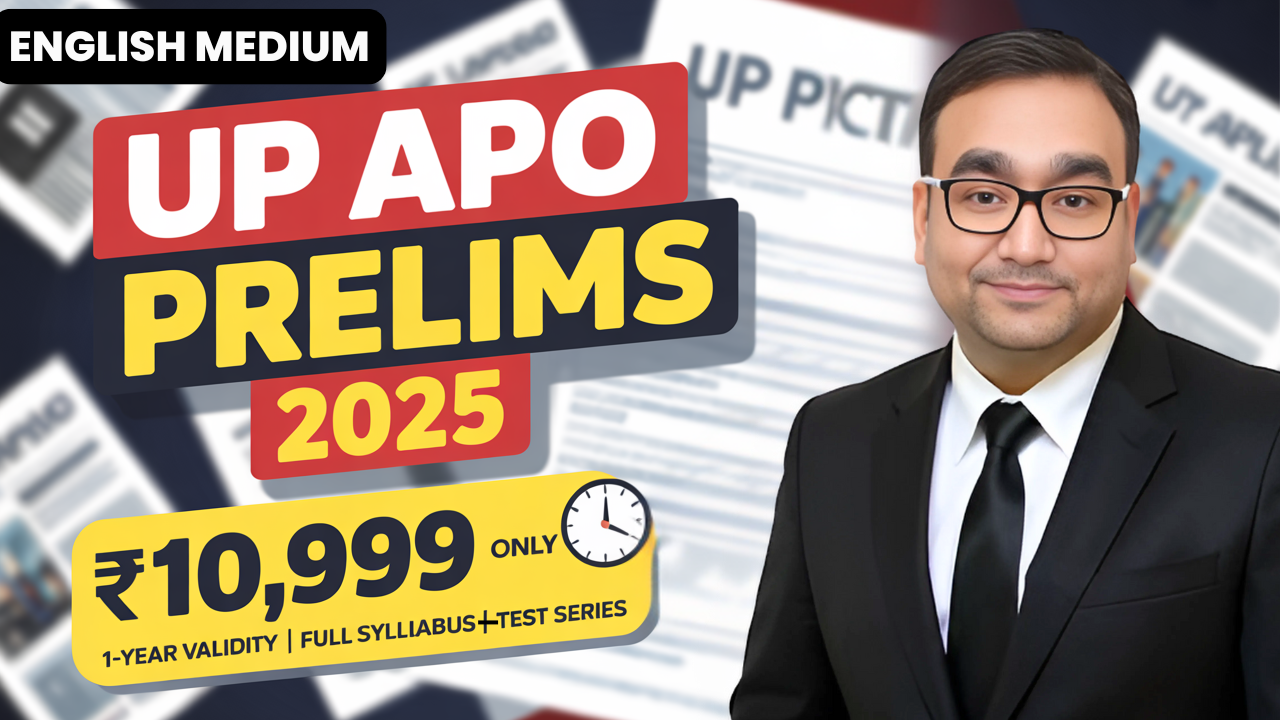 UP APO Prelims Power Pack – 2025 Edition
