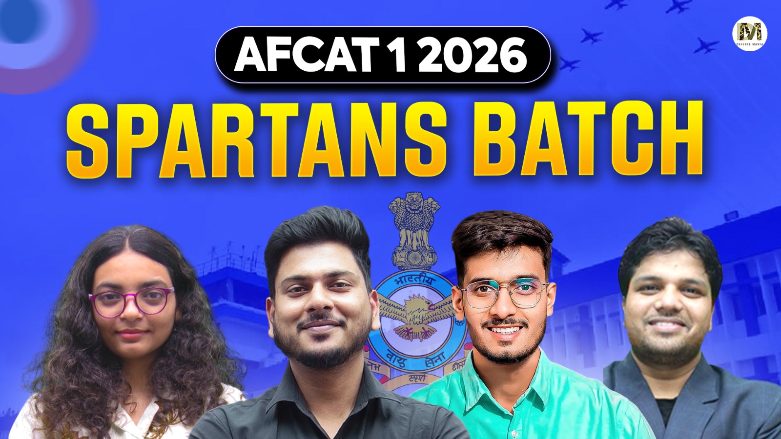 AFCAT 1 2026 Spartans Batch