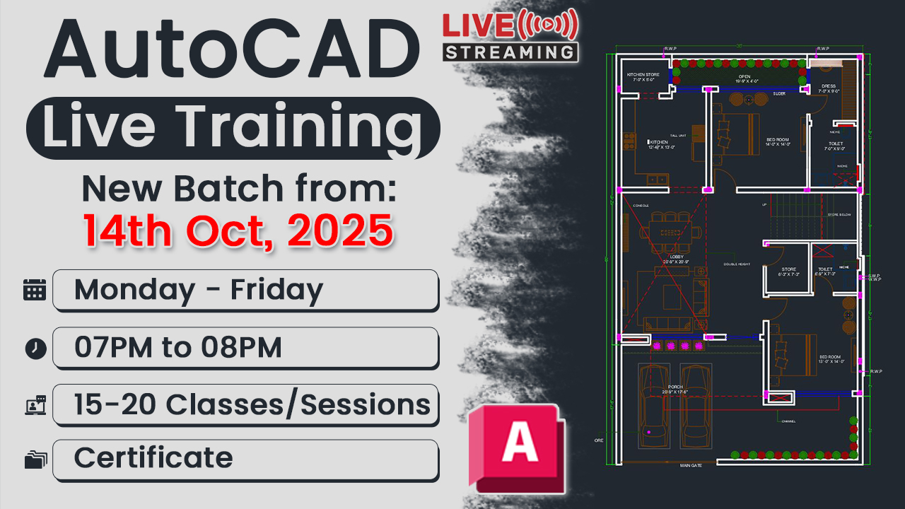 AutoCAD LIVE Mastery for Interior Designers & Architects