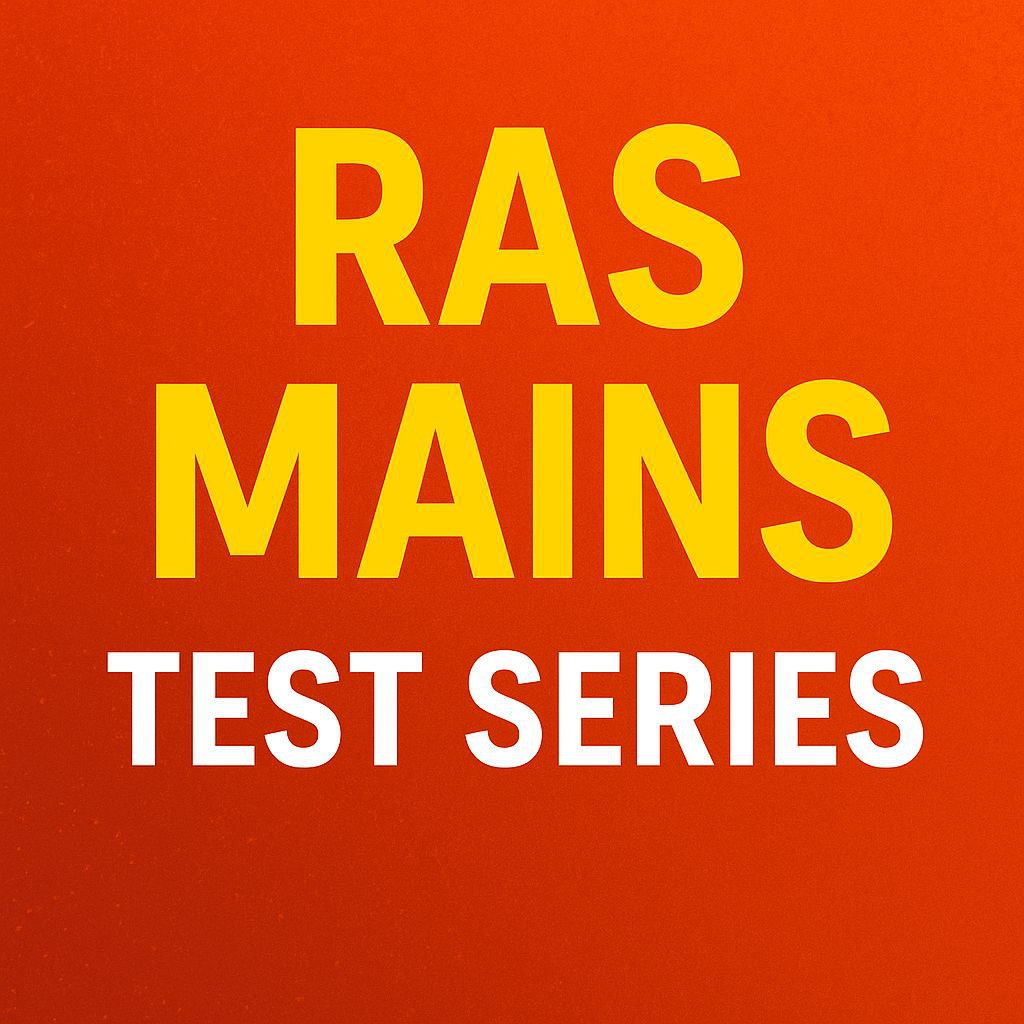RAS mains test series 