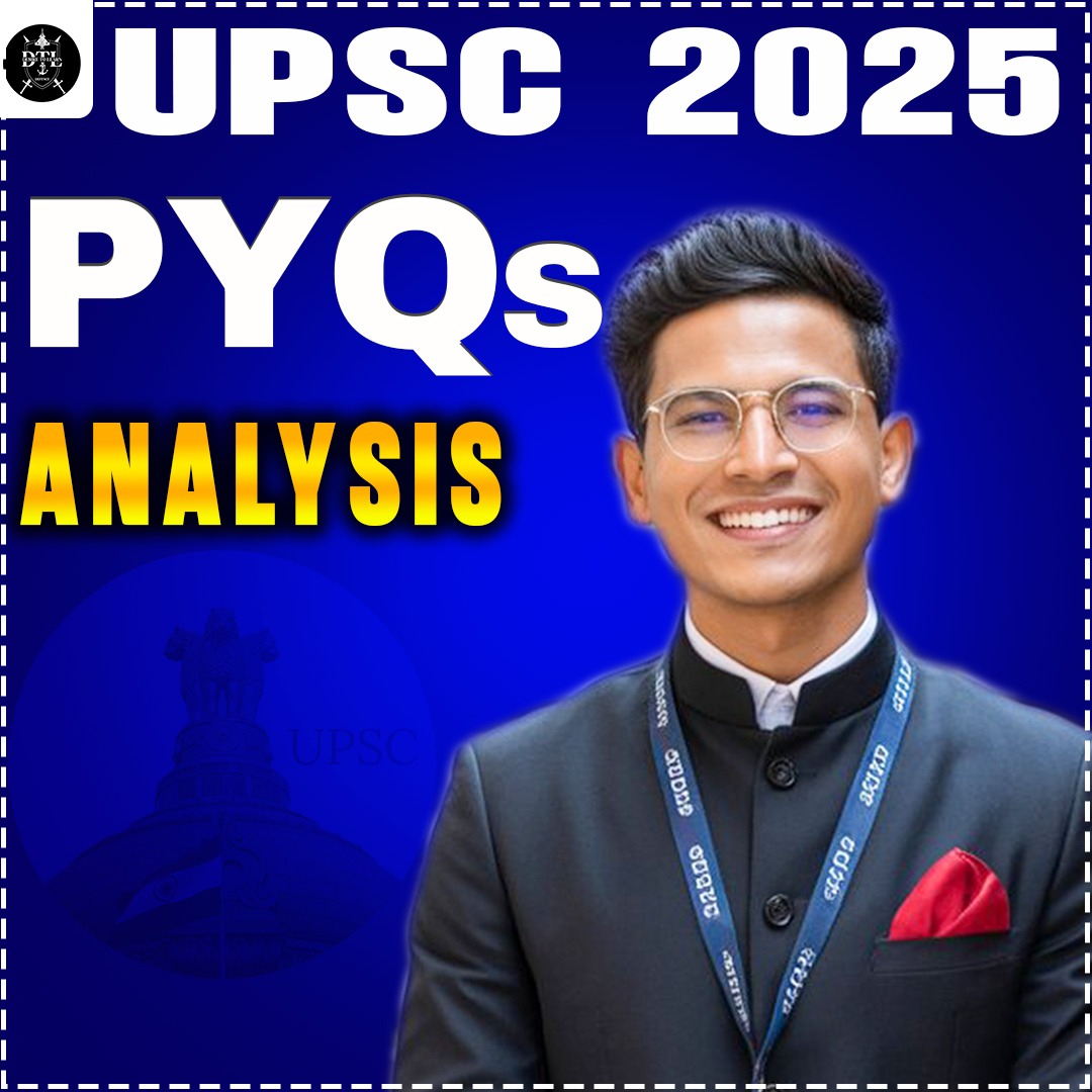 UPSC PYQ's ANALYSIS