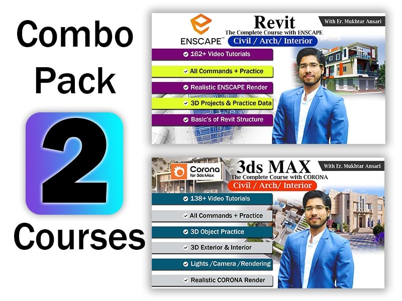 REVIT + 3DS Max Complete course