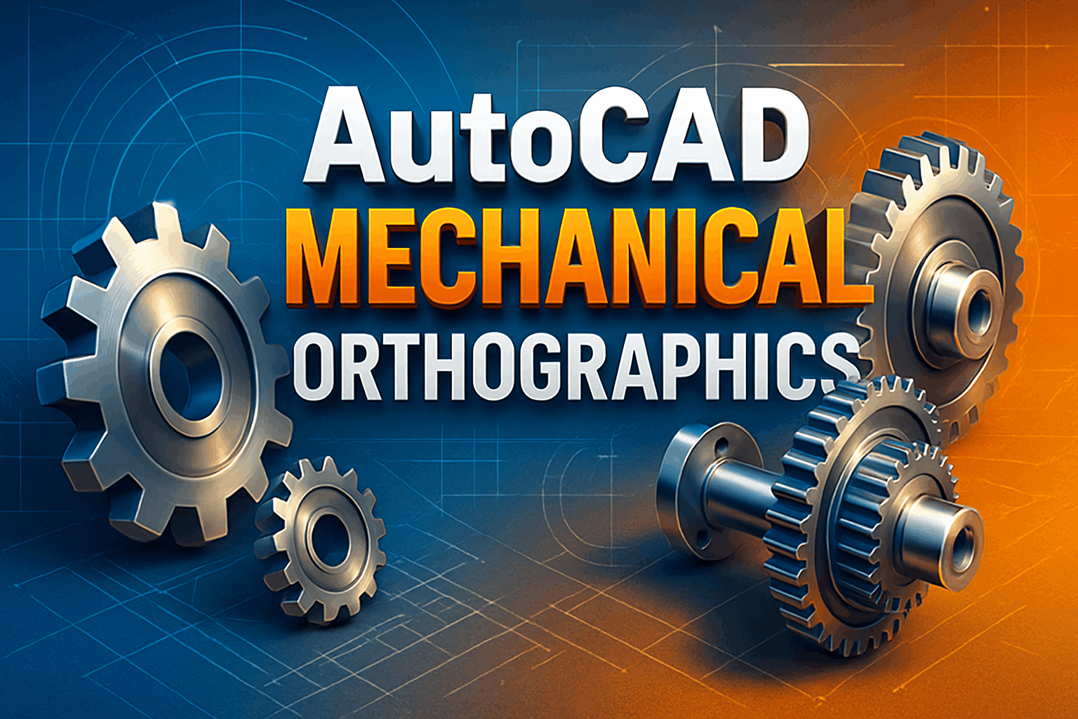 OTHOGRAPHICS Drawings in AutoCAD