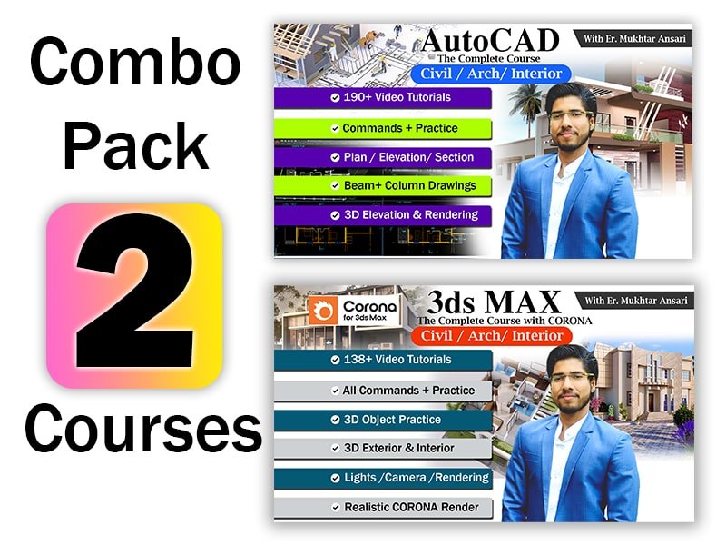 Complete AutoCAD + 3ds Max course