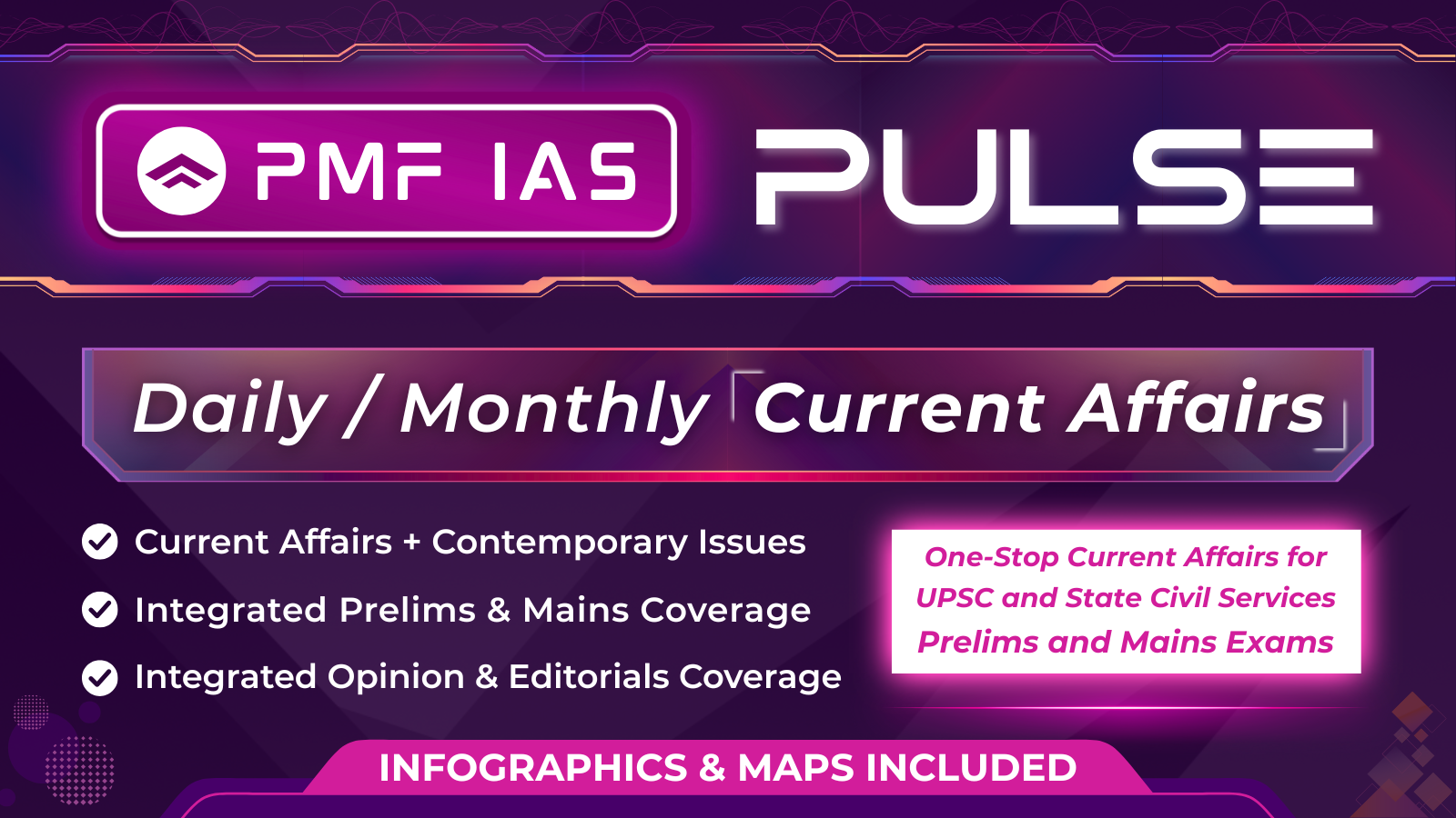 PULSE Daily/Monthly Current Affairs for UPSC 2026 (Prelims & Mains)