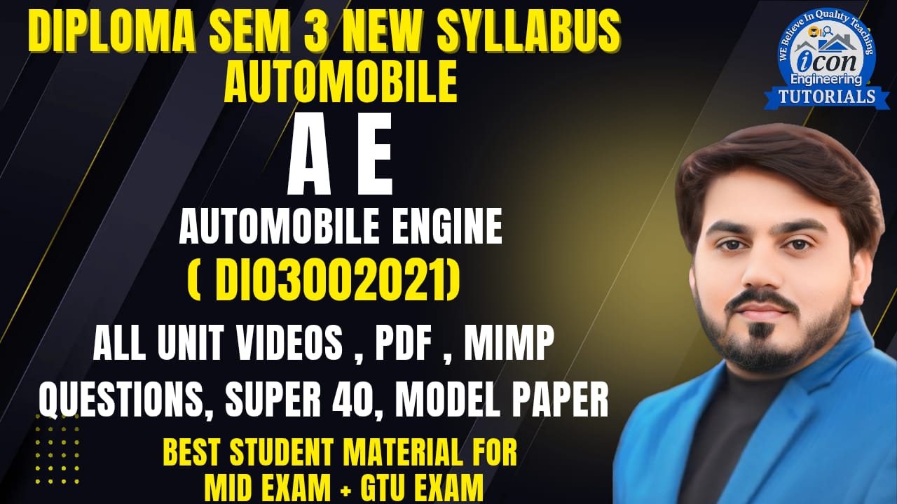 AUTOMOBILE ENGINE SEM 3 AUTOMOBILE