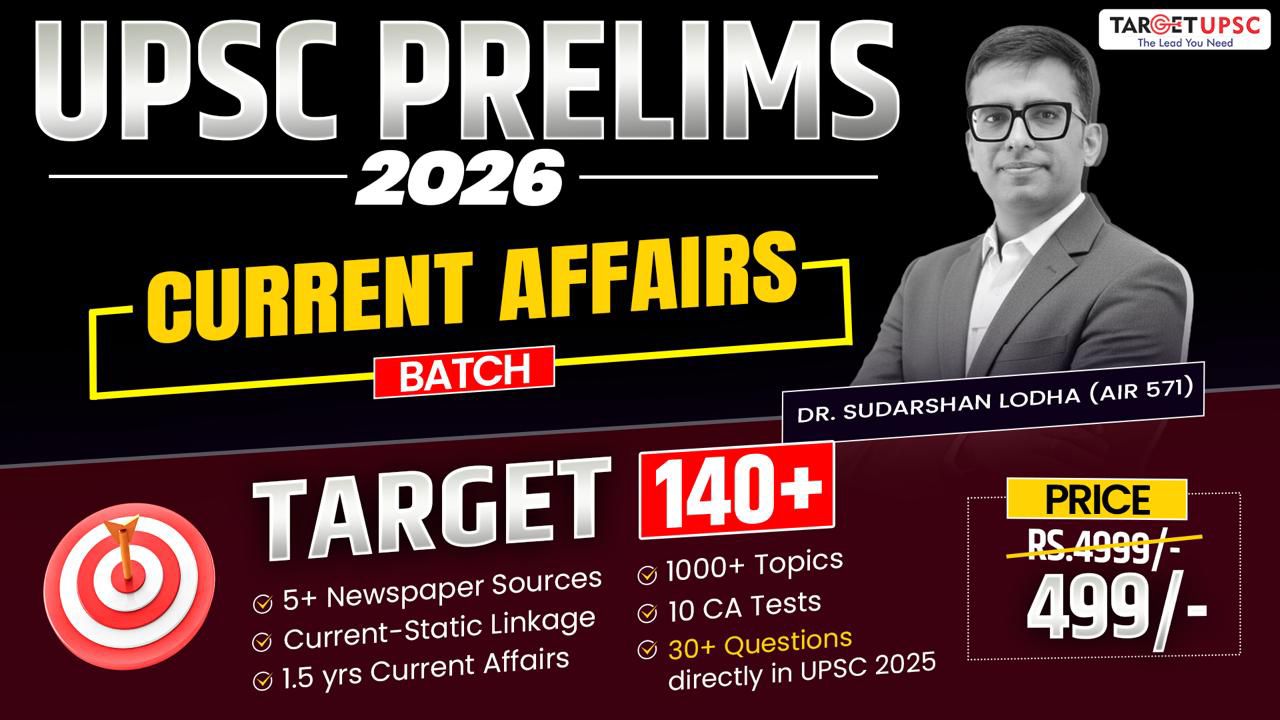 Target 140+ Current affair 2026 Batch 2