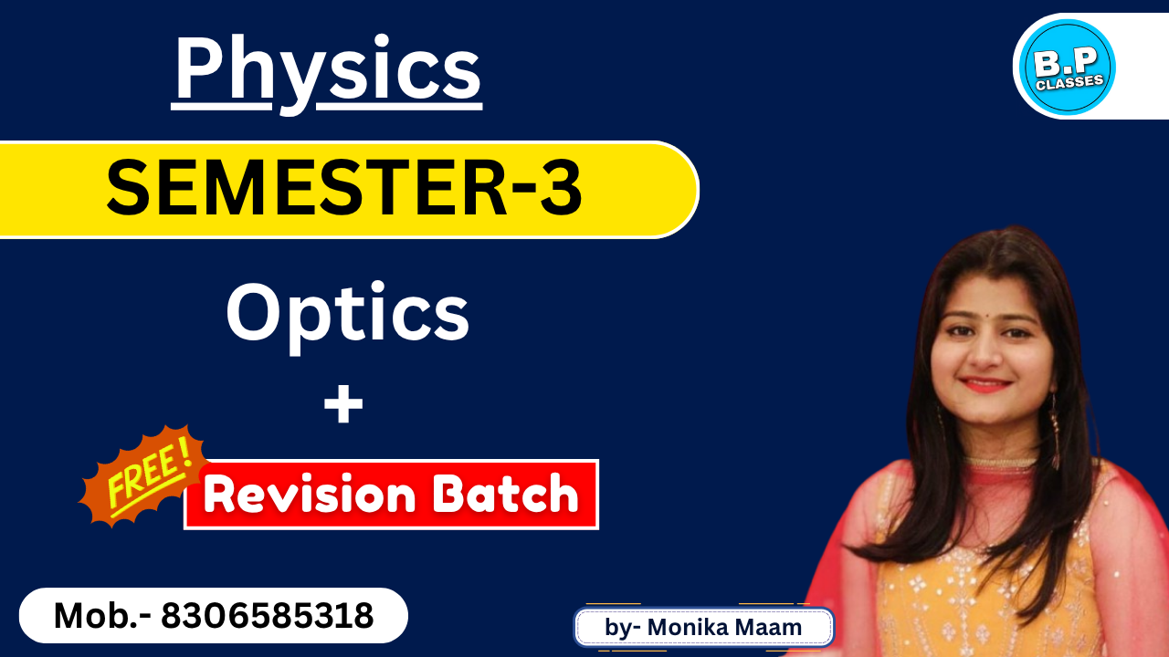 SEM-3 OPTICS 2025-26