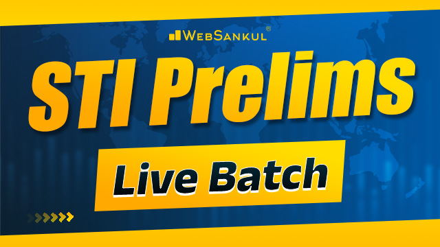 STI Prelims FastTrack Live Batch - X Factor