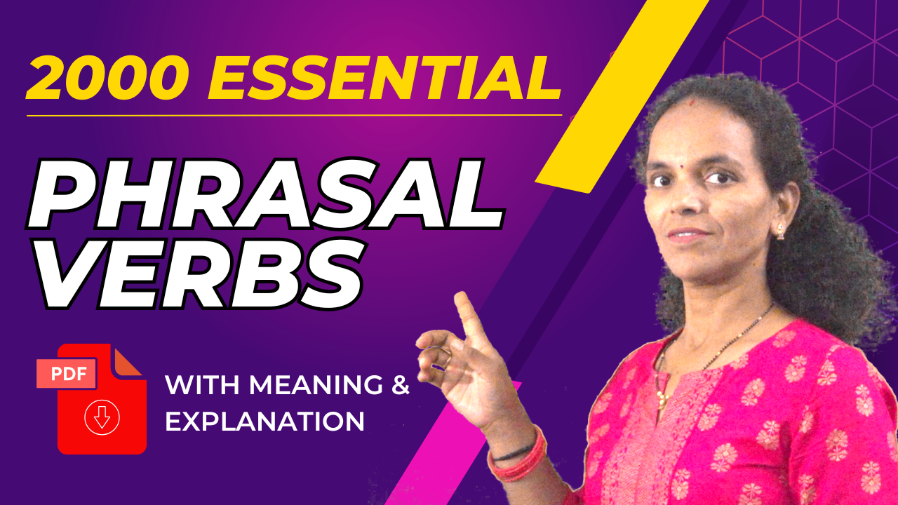 2000 Essential Phrasal Verbs