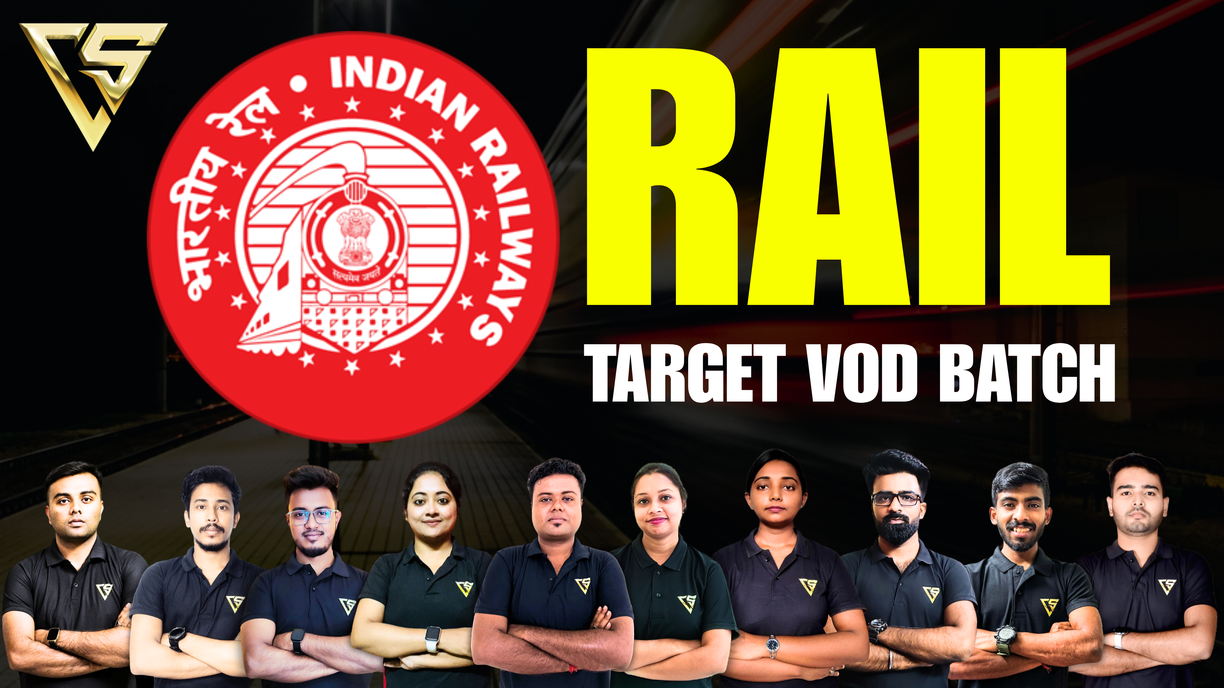RAIL TARGET VOD BATCH (GR.D, NTPC, ALP)