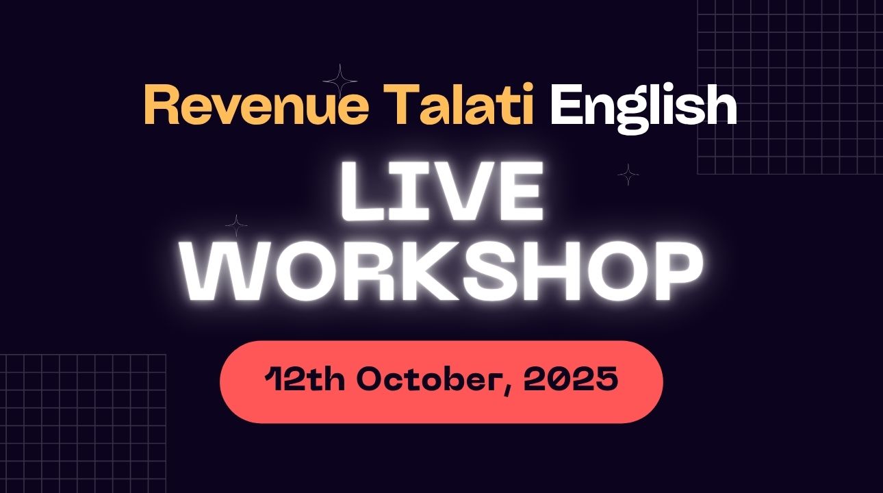 Revenue Talati English Live 7 Hours Workshop.