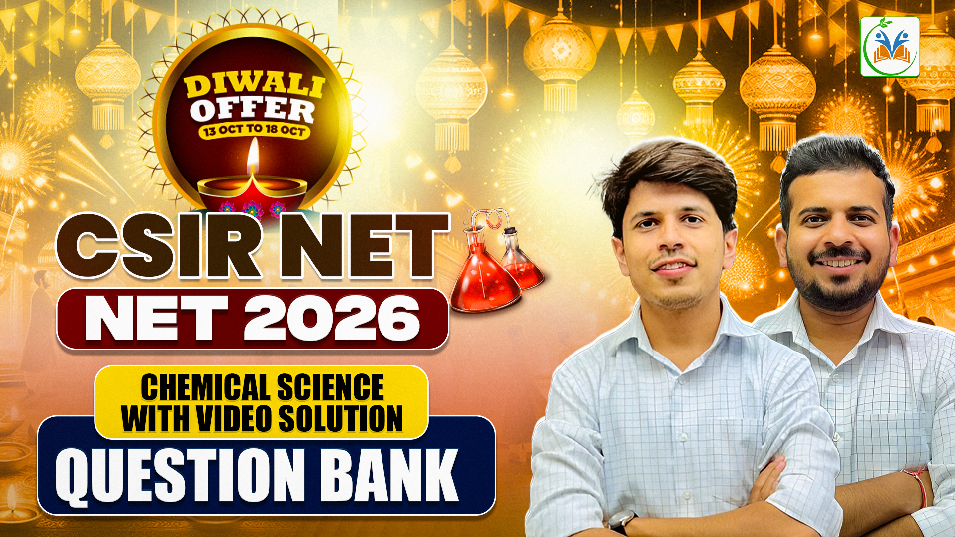 Question Bank For CSIR NET (Chemical Science With Video Solution)