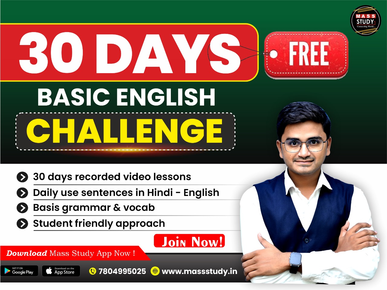 30 Days Basic English Challenge