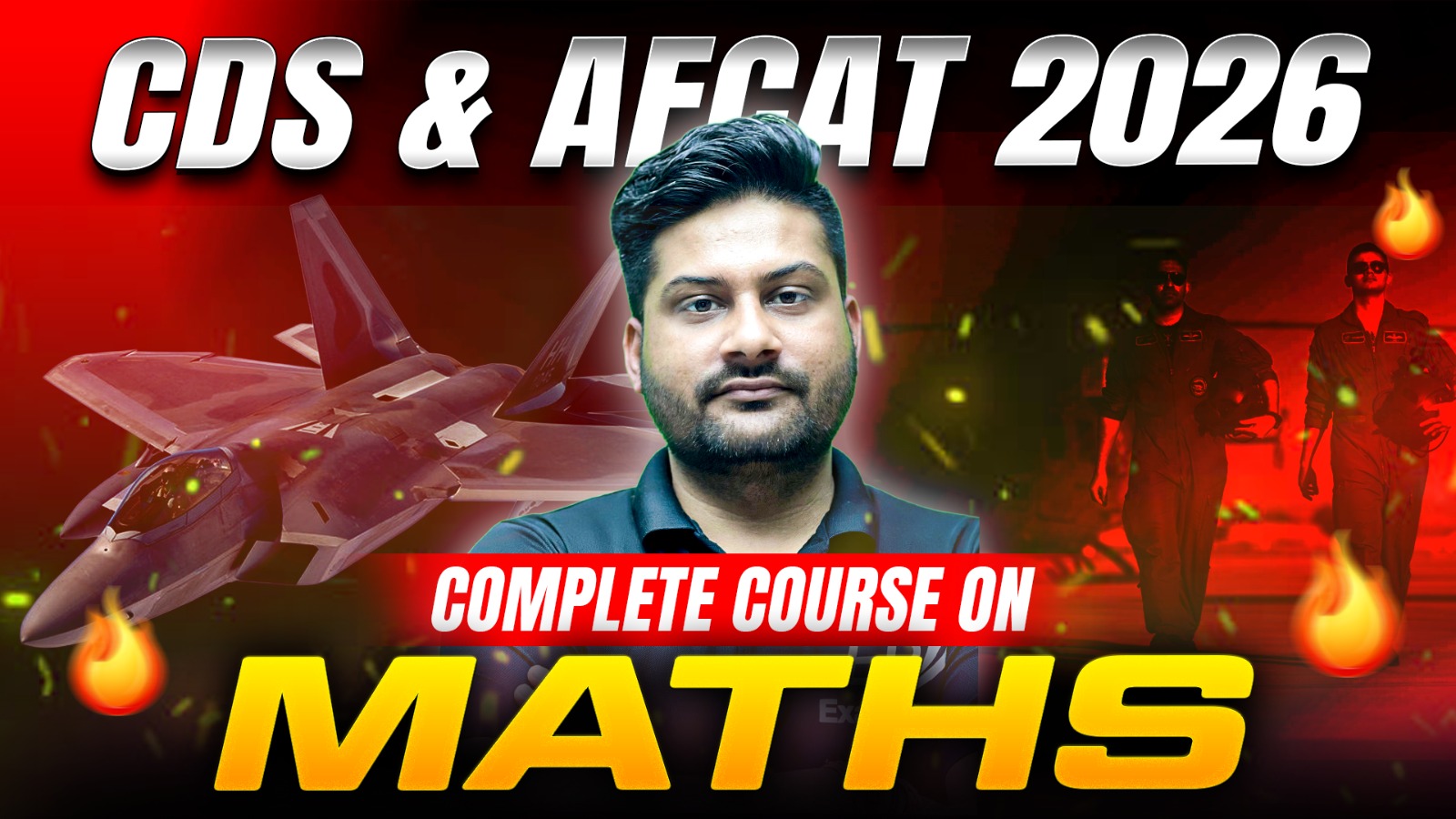 Complete Mathematics for CDS & AFCAT 2026