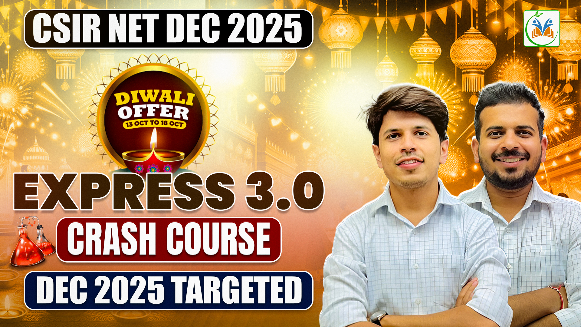 CSIR NET Dec 2025 – Crash Course EXPRESS 3.0 🚆
